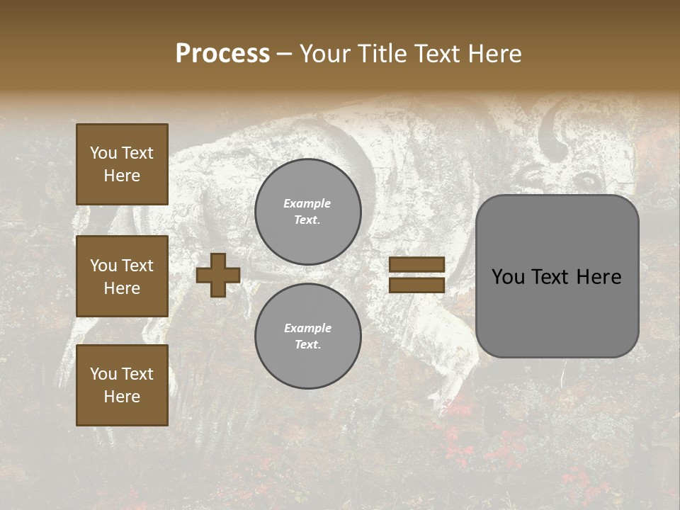 Artifact Rock Art Pictograph PowerPoint Template