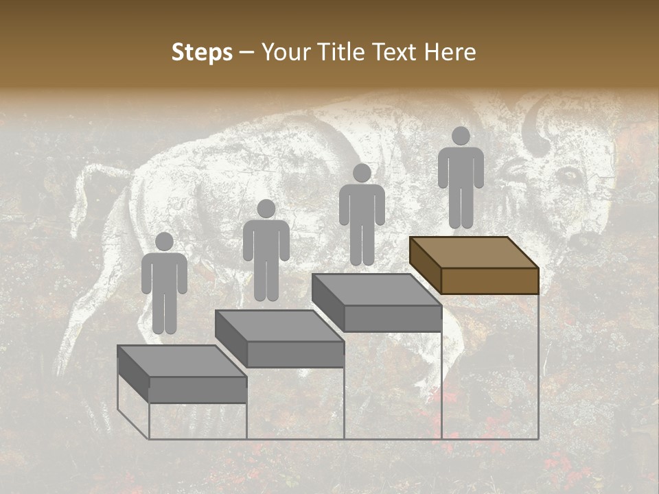 Artifact Rock Art Pictograph PowerPoint Template