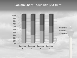 Gloomy Tower Transport PowerPoint Template