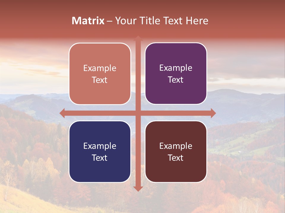 Meadow Beautiful Golden PowerPoint Template