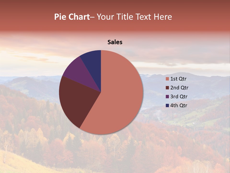 Meadow Beautiful Golden PowerPoint Template