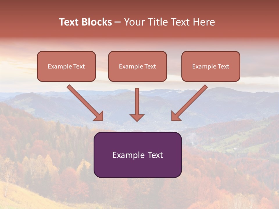 Meadow Beautiful Golden PowerPoint Template