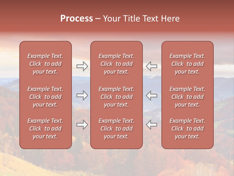 Meadow Beautiful Golden PowerPoint Template