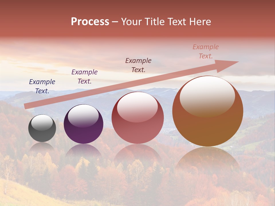 Meadow Beautiful Golden PowerPoint Template