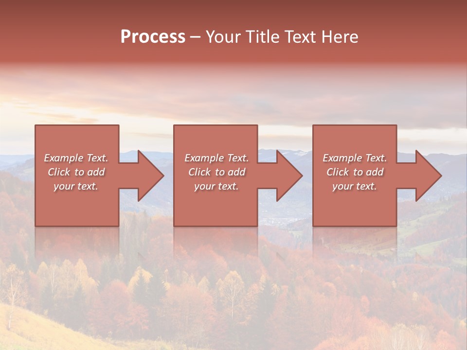 Meadow Beautiful Golden PowerPoint Template