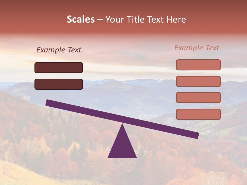 Meadow Beautiful Golden PowerPoint Template