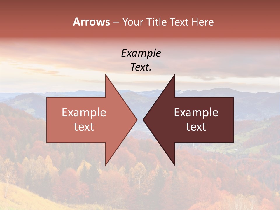 Meadow Beautiful Golden PowerPoint Template