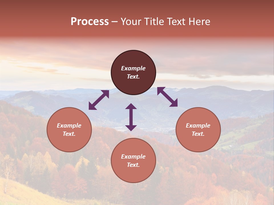 Meadow Beautiful Golden PowerPoint Template