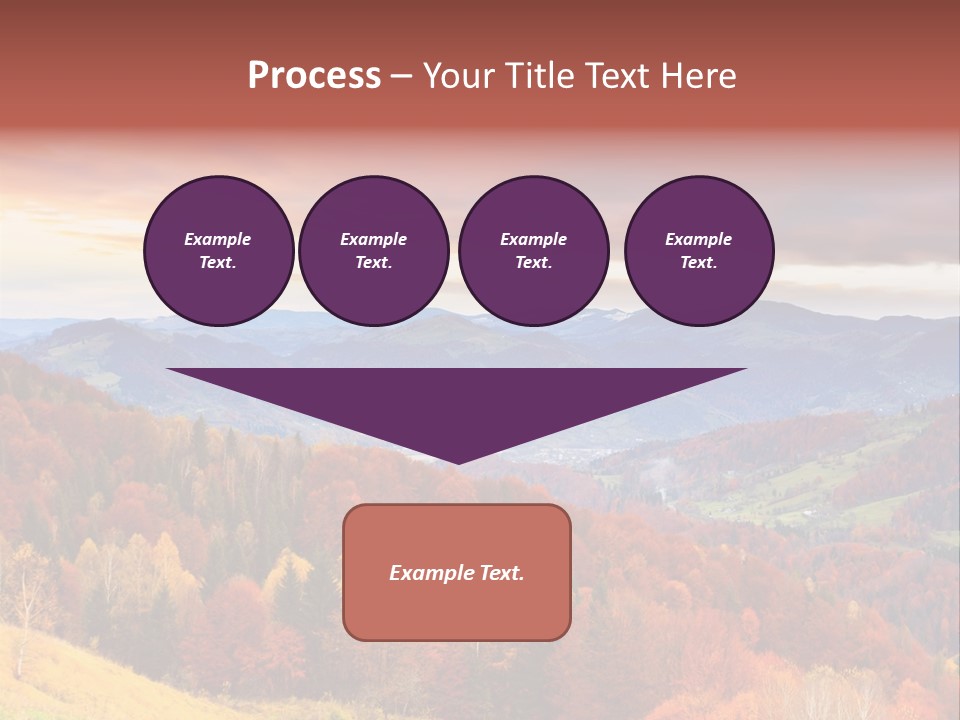 Meadow Beautiful Golden PowerPoint Template