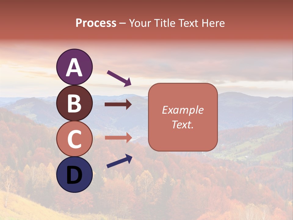 Meadow Beautiful Golden PowerPoint Template