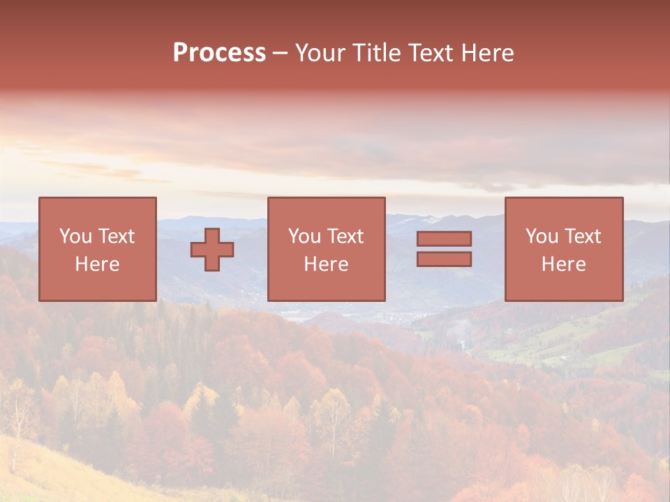 Meadow Beautiful Golden PowerPoint Template