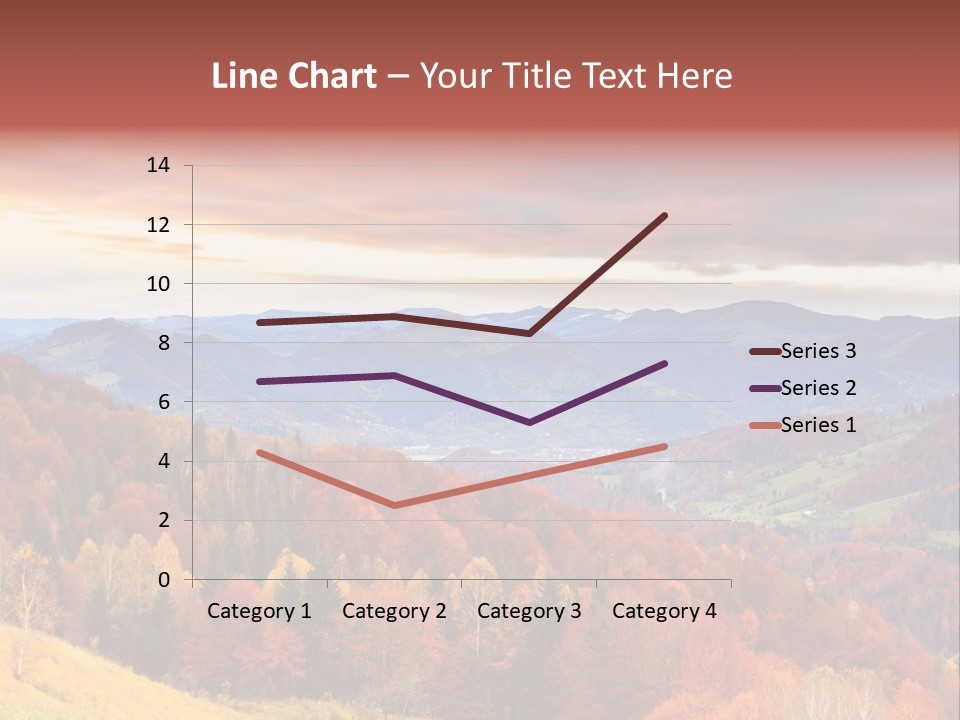Meadow Beautiful Golden PowerPoint Template