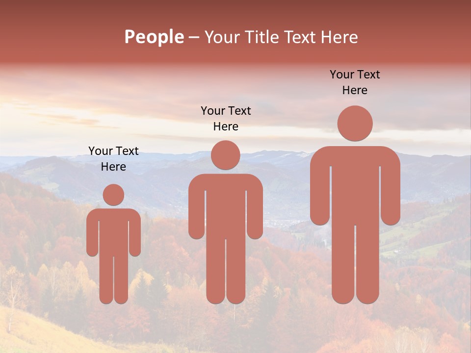 Meadow Beautiful Golden PowerPoint Template