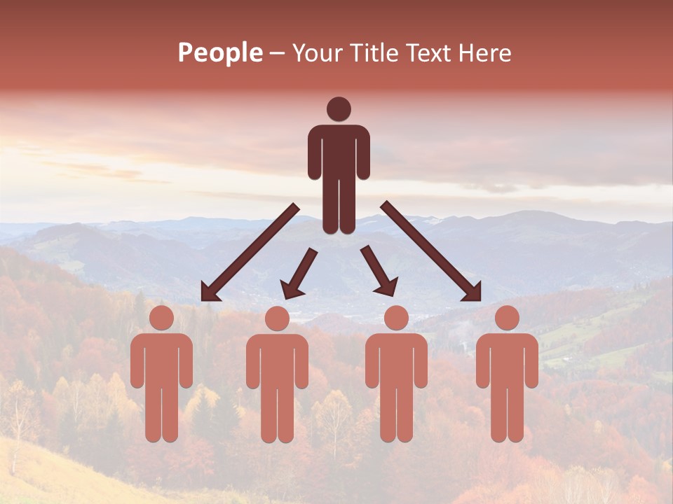 Meadow Beautiful Golden PowerPoint Template