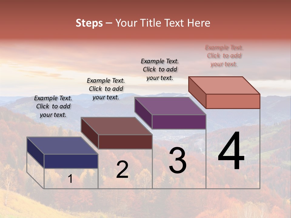 Meadow Beautiful Golden PowerPoint Template