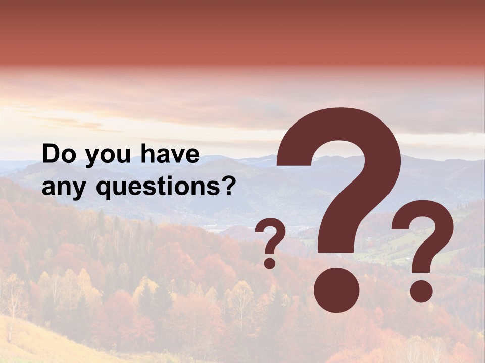 Meadow Beautiful Golden PowerPoint Template