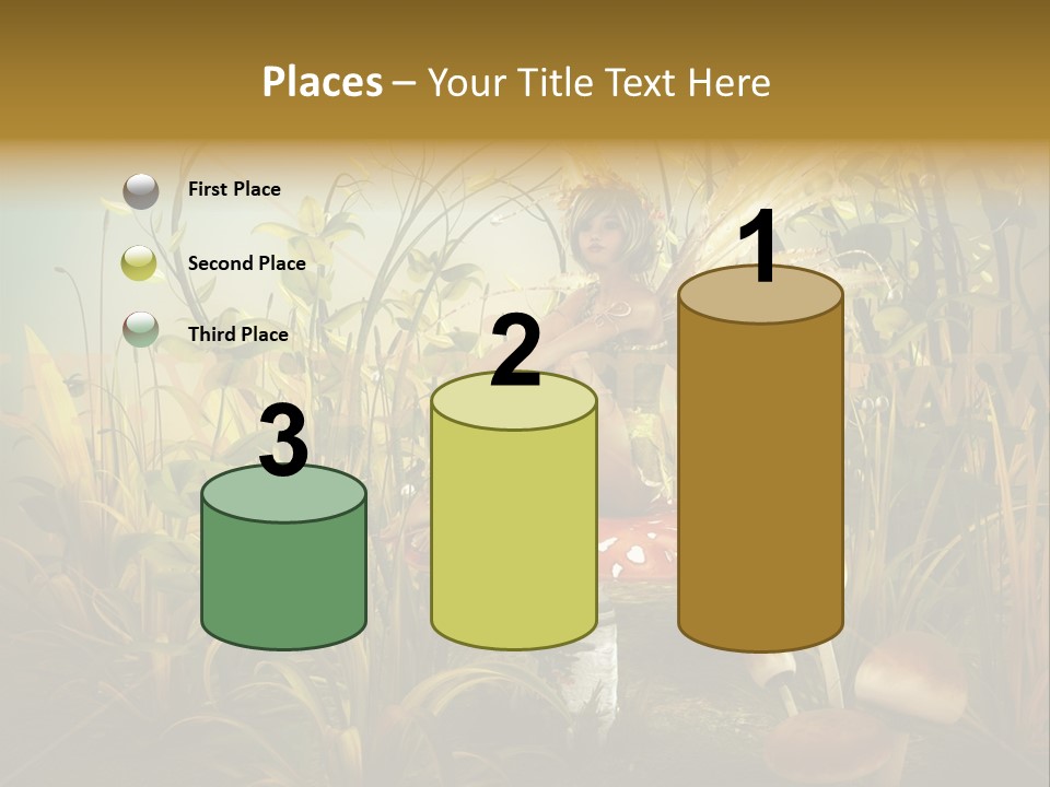 Wings Sylph Enchanting PowerPoint Template