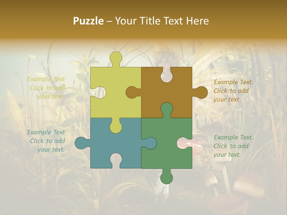 Wings Sylph Enchanting PowerPoint Template