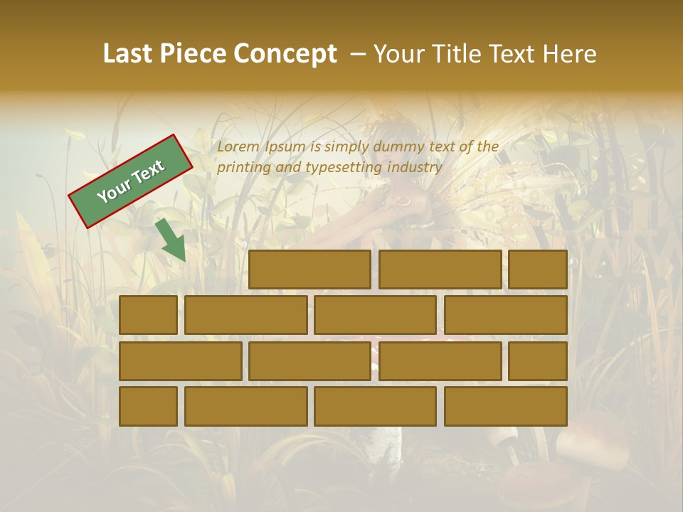 Wings Sylph Enchanting PowerPoint Template