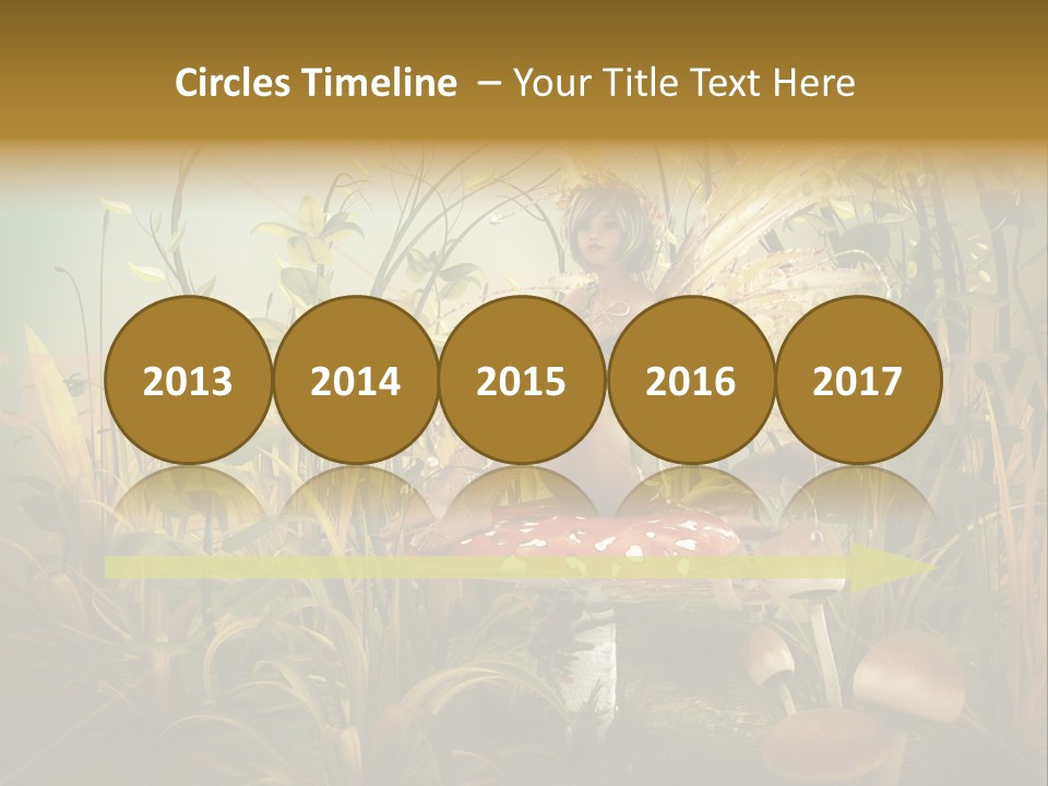 Wings Sylph Enchanting PowerPoint Template