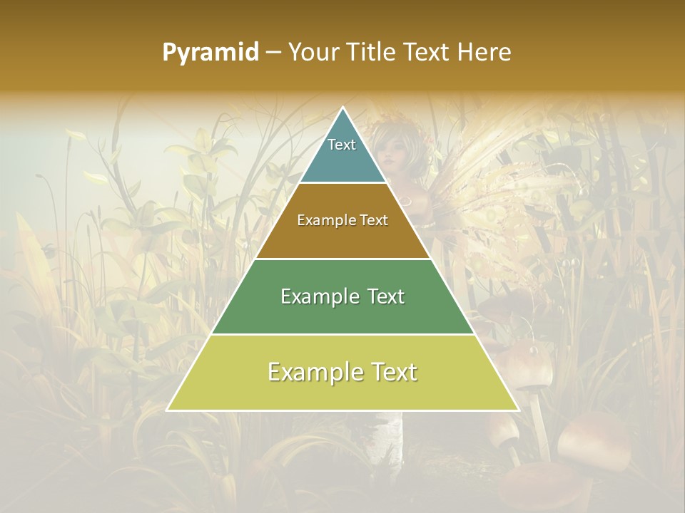 Wings Sylph Enchanting PowerPoint Template