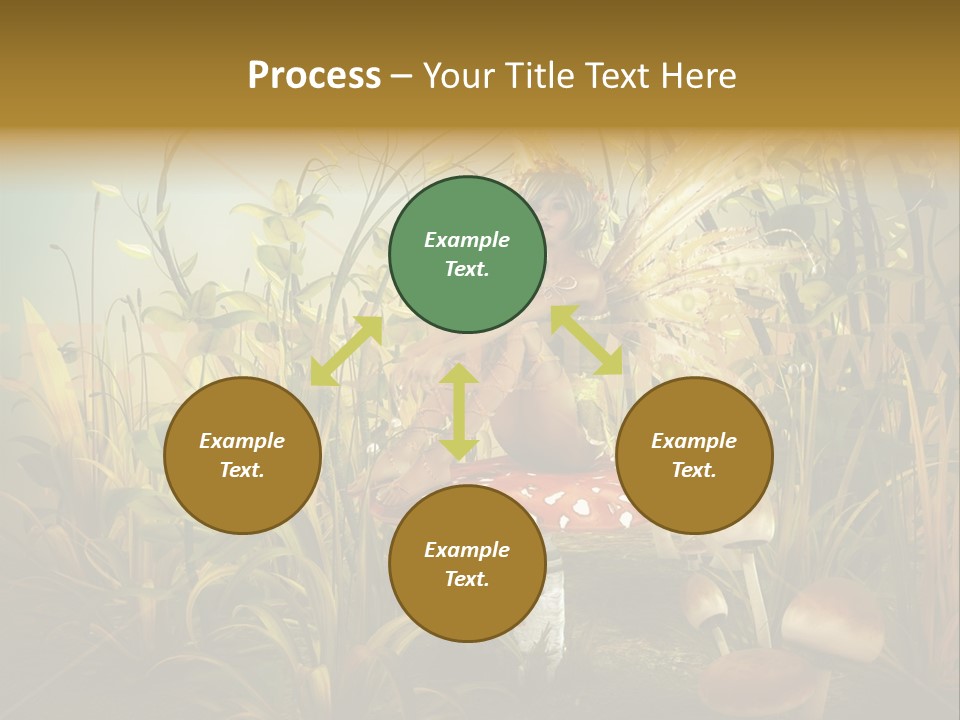 Wings Sylph Enchanting PowerPoint Template