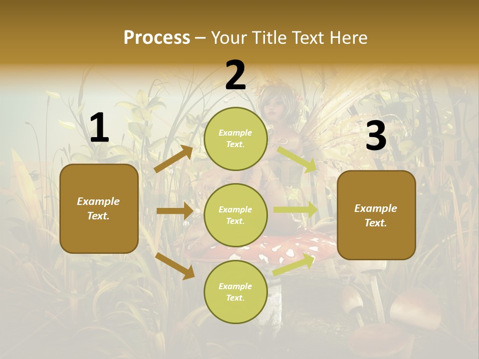 Wings Sylph Enchanting PowerPoint Template