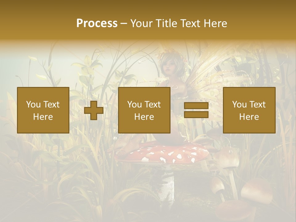 Wings Sylph Enchanting PowerPoint Template