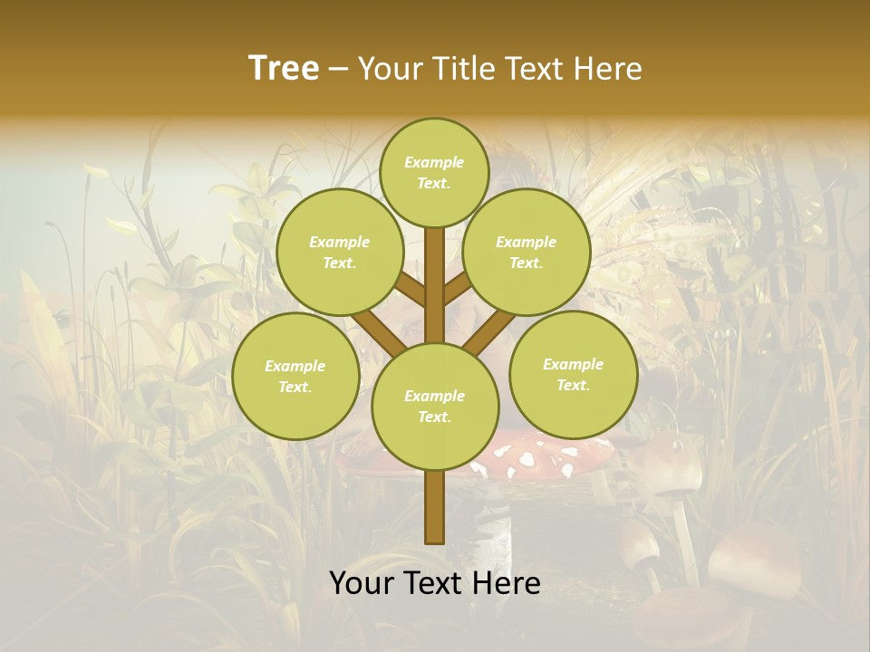 Wings Sylph Enchanting PowerPoint Template