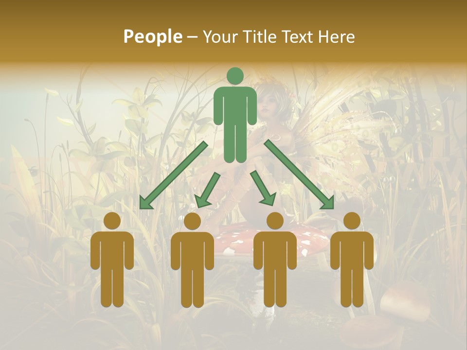Wings Sylph Enchanting PowerPoint Template