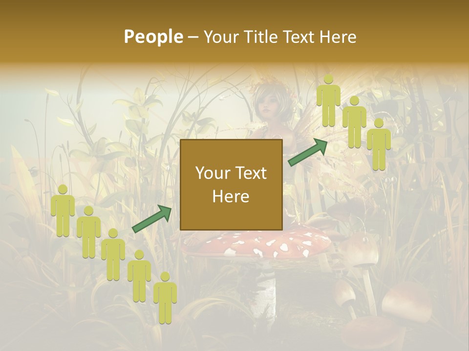Wings Sylph Enchanting PowerPoint Template