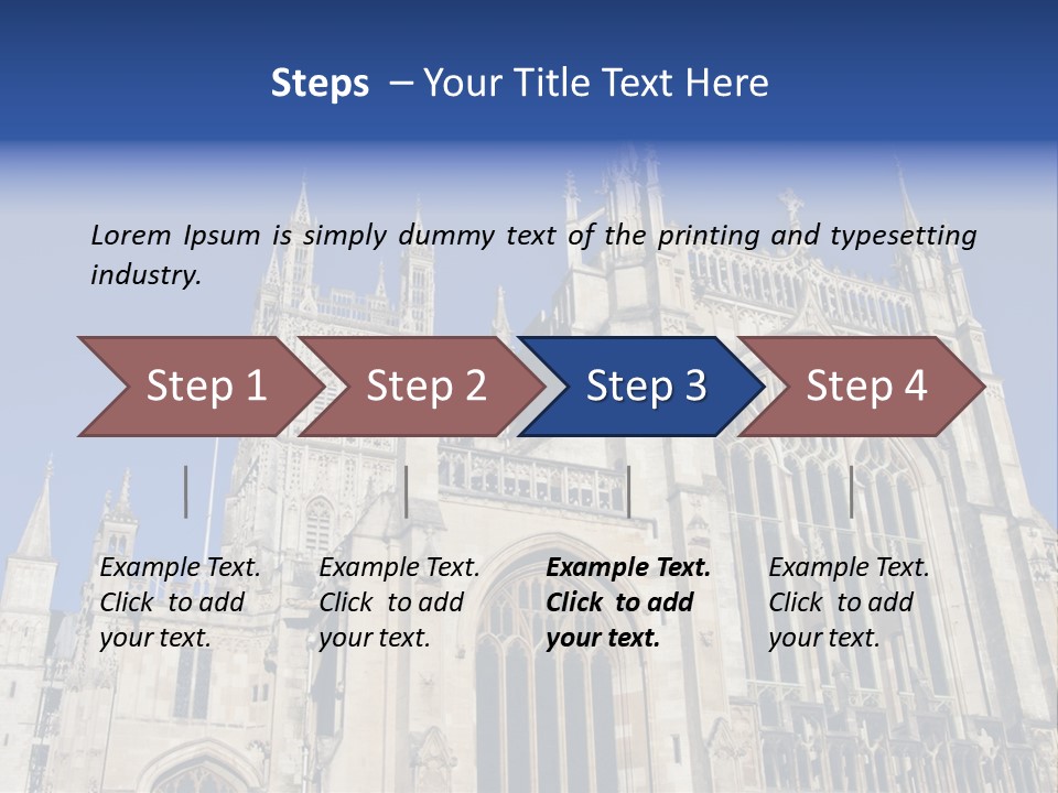 Sky Belief Church PowerPoint Template