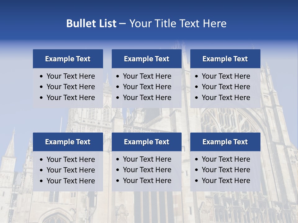 Sky Belief Church PowerPoint Template