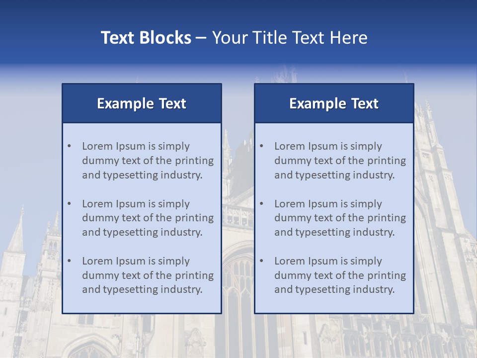 Sky Belief Church PowerPoint Template