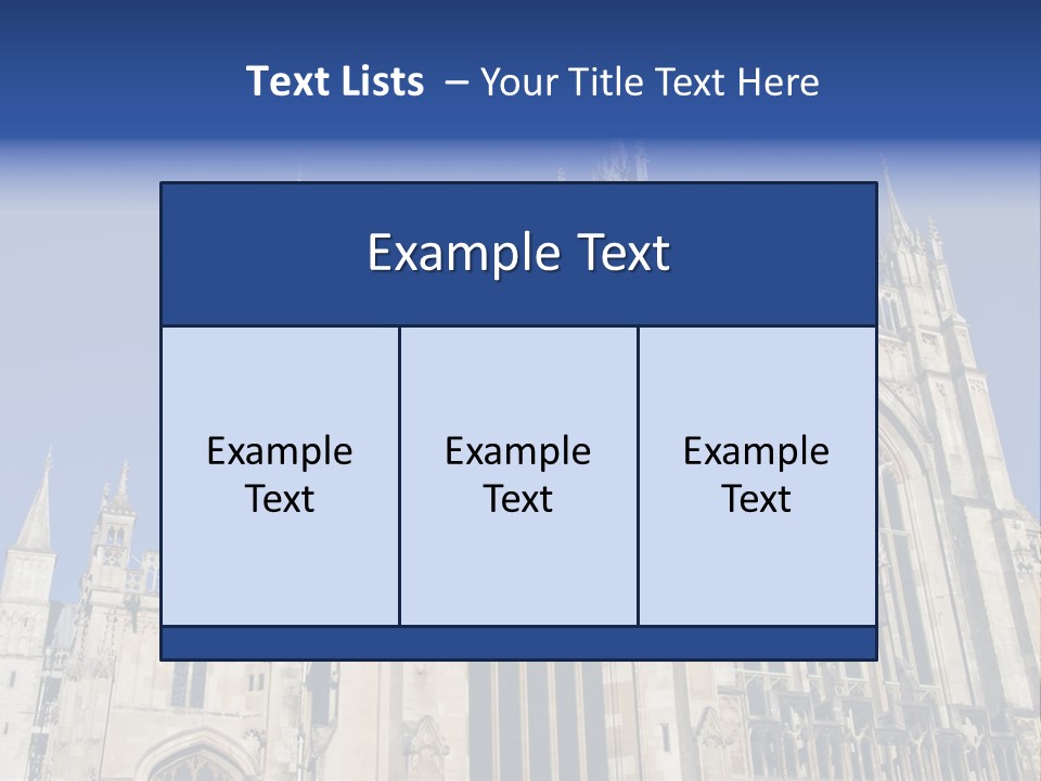 Sky Belief Church PowerPoint Template