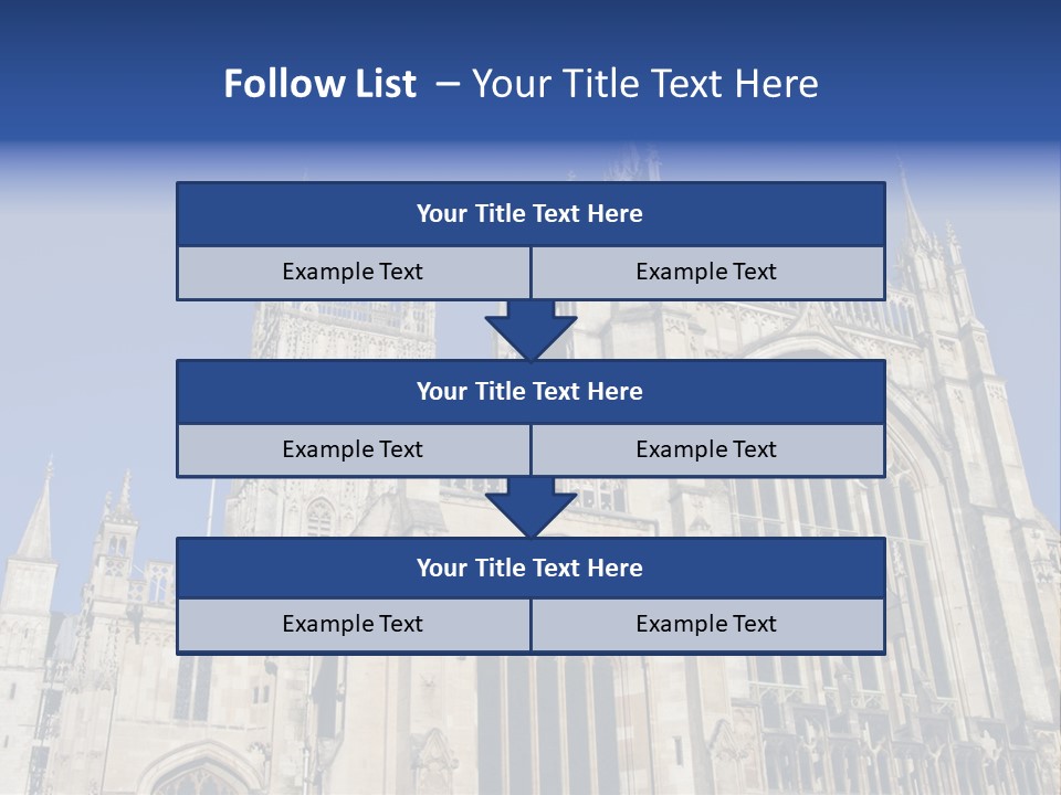 Sky Belief Church PowerPoint Template