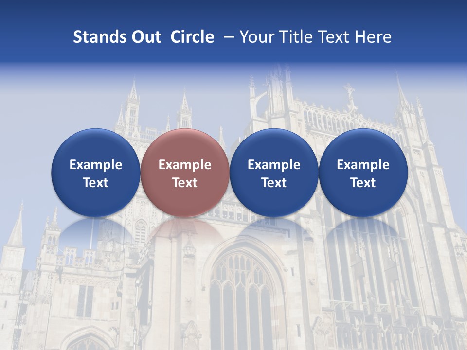 Sky Belief Church PowerPoint Template