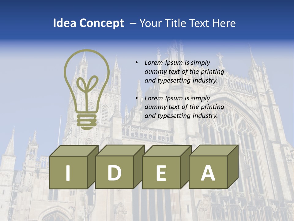 Sky Belief Church PowerPoint Template