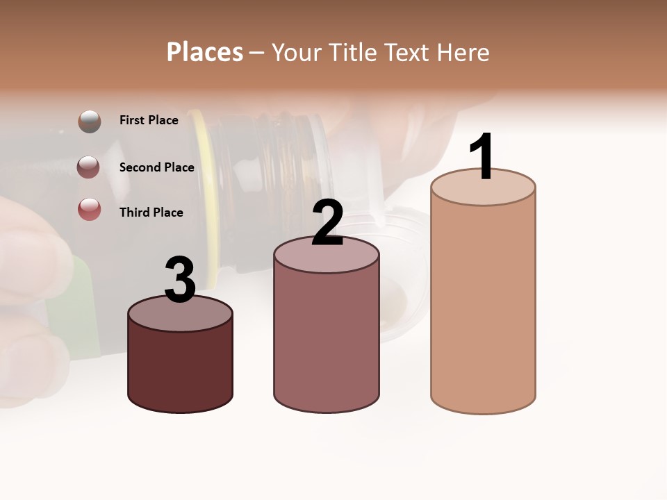 Flu Syrup Pouring PowerPoint Template