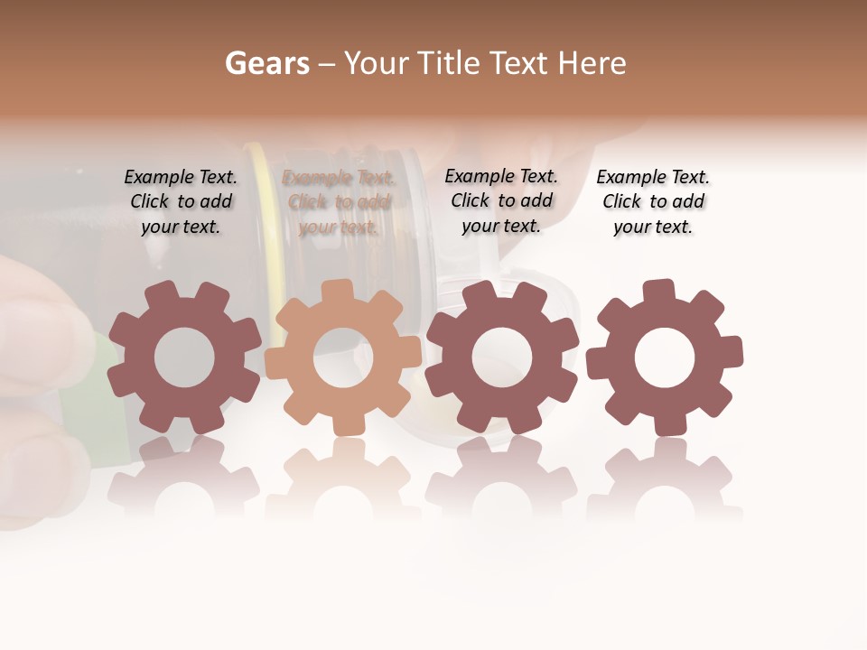 Flu Syrup Pouring PowerPoint Template