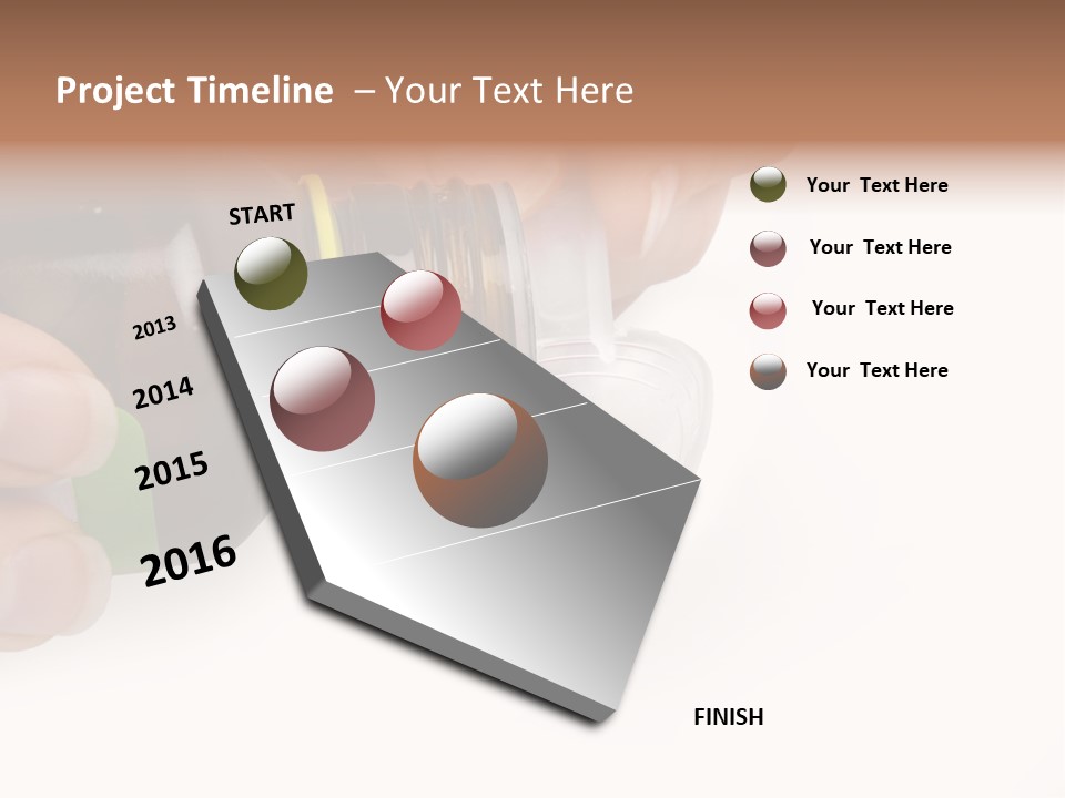 Flu Syrup Pouring PowerPoint Template
