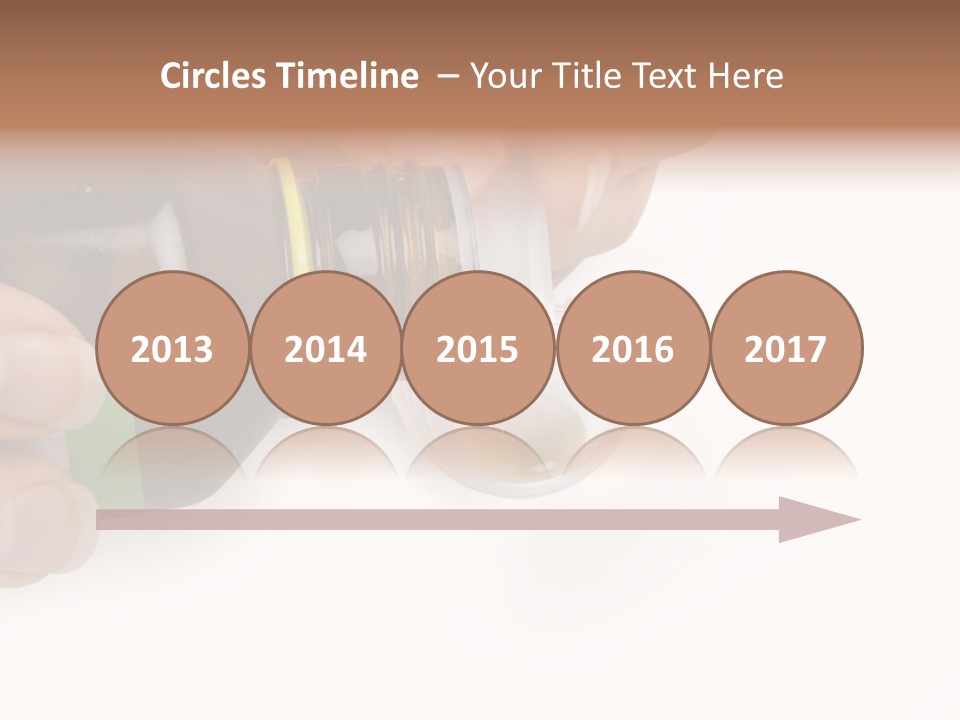 Flu Syrup Pouring PowerPoint Template