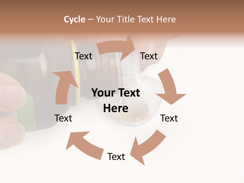 Flu Syrup Pouring PowerPoint Template