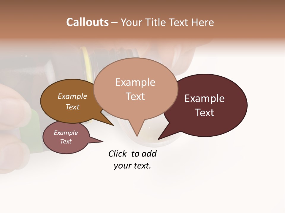 Flu Syrup Pouring PowerPoint Template