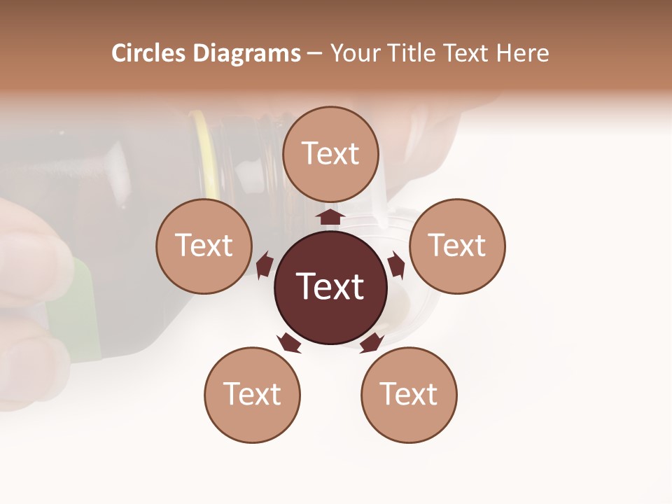 Flu Syrup Pouring PowerPoint Template