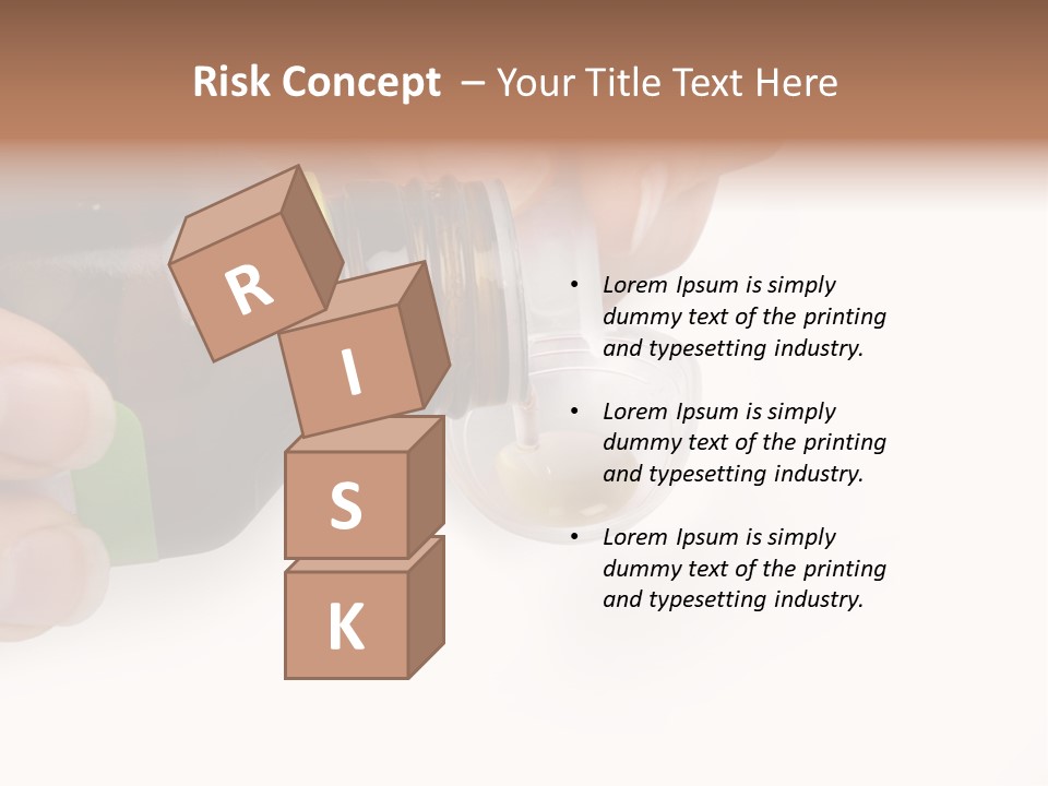 Flu Syrup Pouring PowerPoint Template