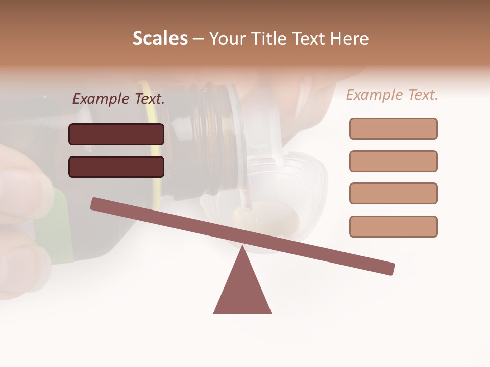 Flu Syrup Pouring PowerPoint Template