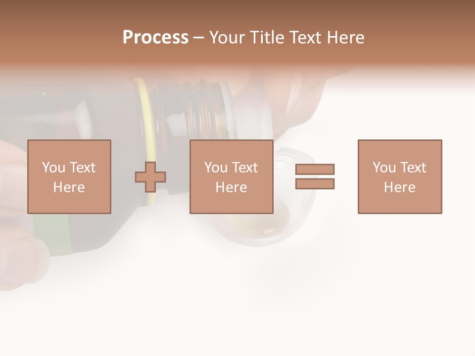 Flu Syrup Pouring PowerPoint Template