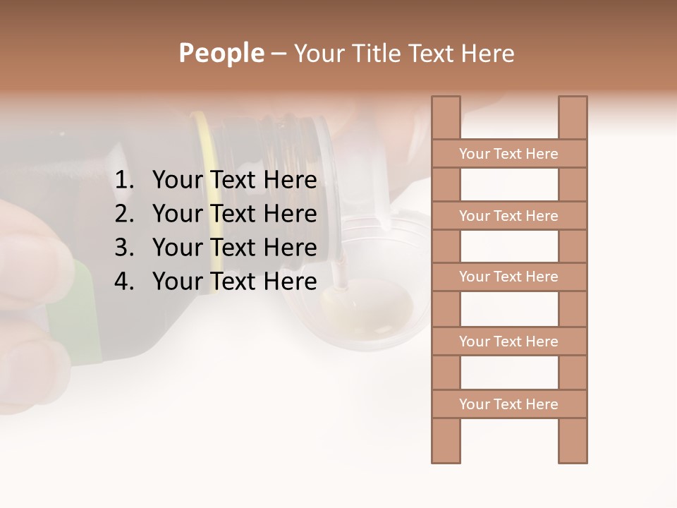 Flu Syrup Pouring PowerPoint Template