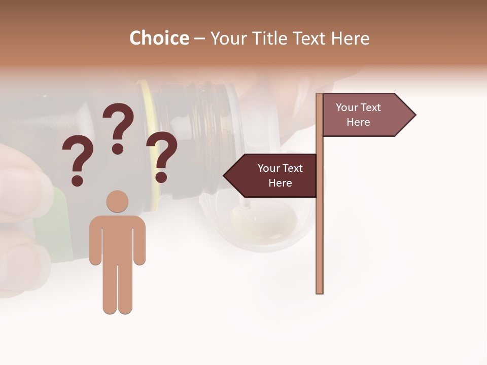 Flu Syrup Pouring PowerPoint Template